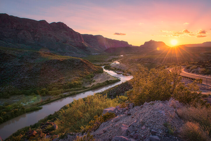 River Sunset River Sunset